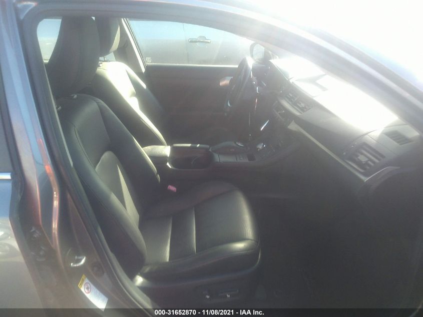 2013 LEXUS CT 200H HYBRID JTHKD5BH2D2165411