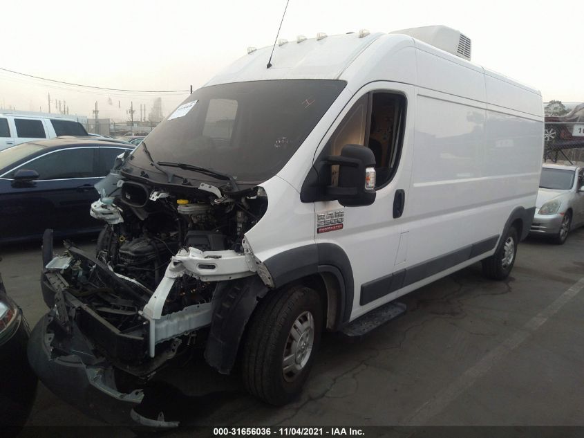 2016 RAM PROMASTER CARGO VAN 3C6TRVDGXGE136619