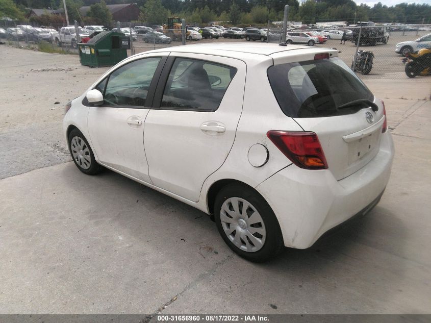 2015 TOYOTA YARIS L/SE/LE VNKKTUD34FA023738