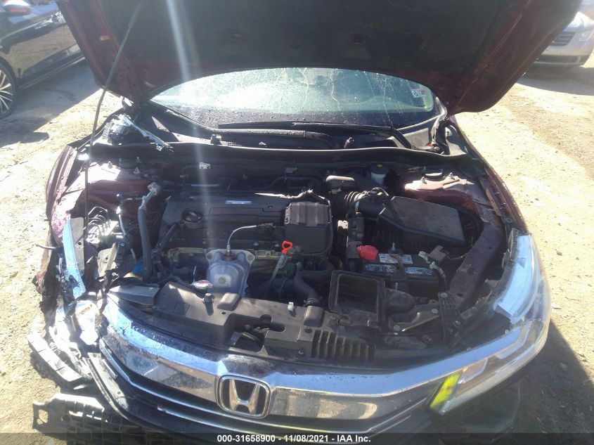 2016 HONDA ACCORD SEDAN LX 1HGCR2F30GA168128