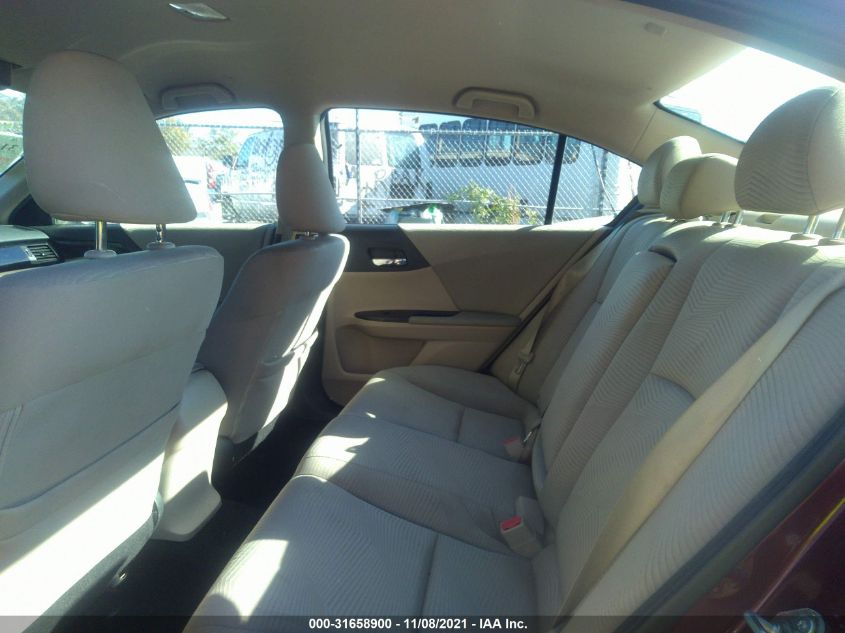 2016 HONDA ACCORD SEDAN LX 1HGCR2F30GA168128