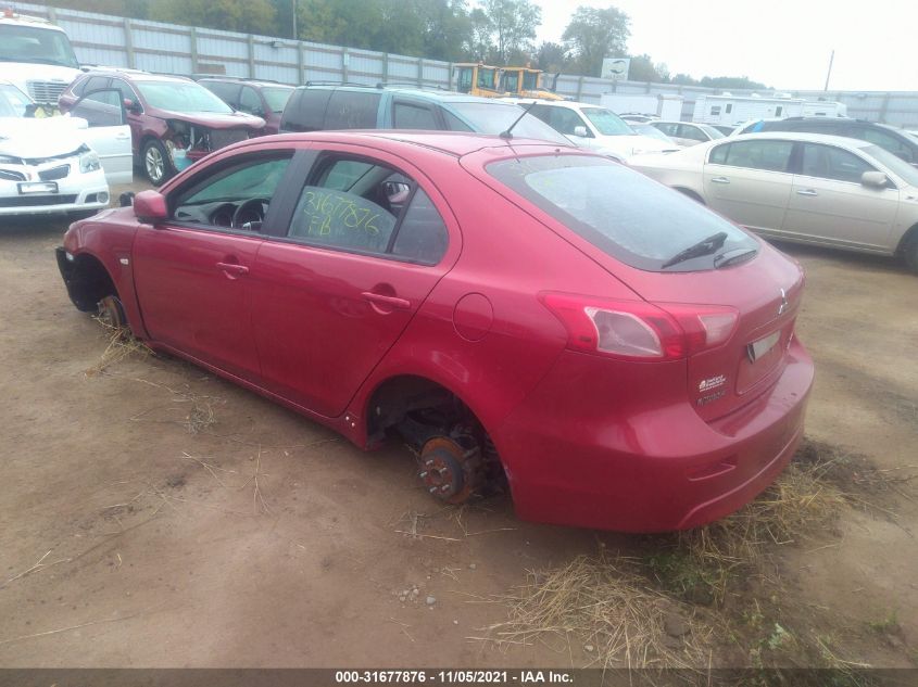 2014 MITSUBISHI LANCER SPORTBACK ES JA32X2HUXEU009441