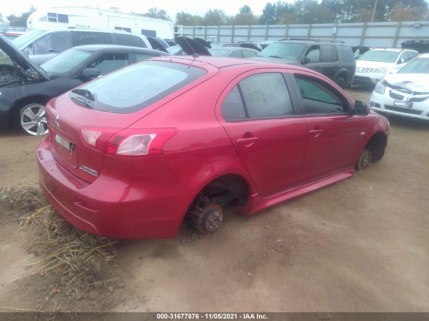 2014 MITSUBISHI LANCER SPORTBACK ES JA32X2HUXEU009441