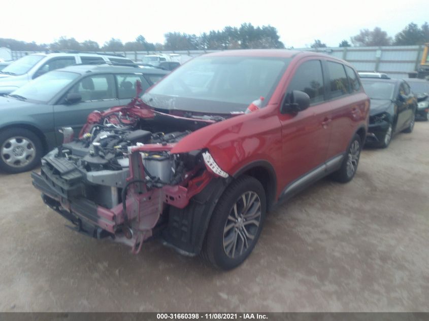 2018 MITSUBISHI OUTLANDER ES/SE/SEL/LE JA4AZ3A36JZ036755
