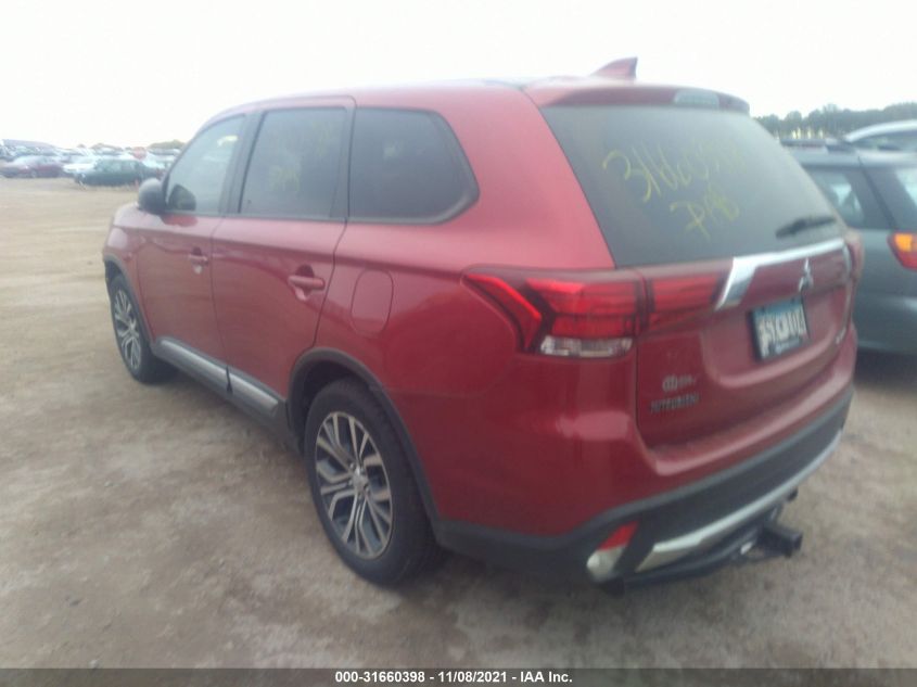 2018 MITSUBISHI OUTLANDER ES/SE/SEL/LE JA4AZ3A36JZ036755