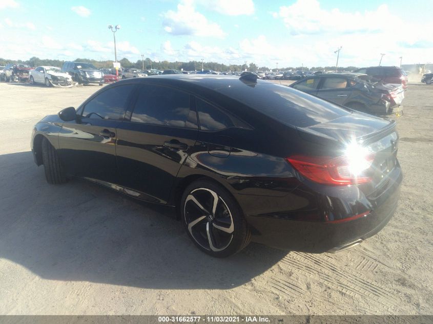 2021 HONDA ACCORD SEDAN SPORT 1HGCV1F36MA016193