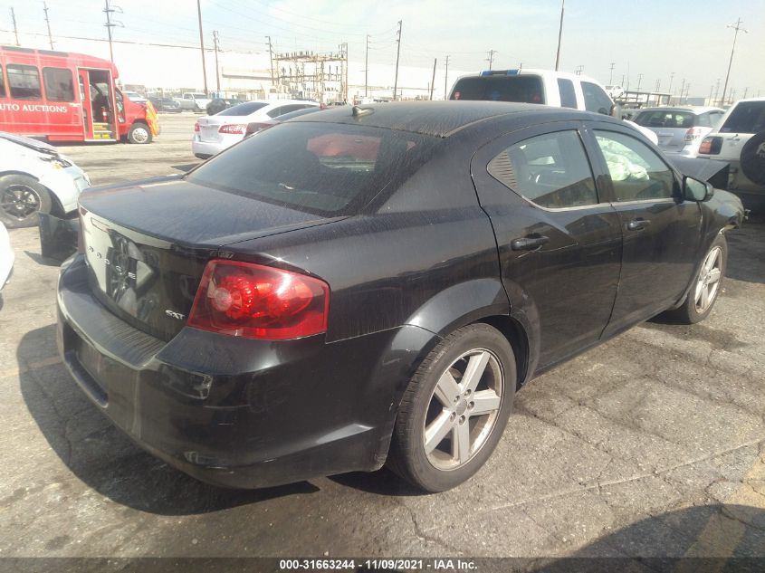 2013 DODGE AVENGER SXT 1C3CDZCBXDN707896