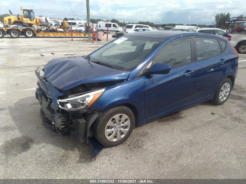 2016 HYUNDAI ACCENT SE KMHCT5AE2GU255520