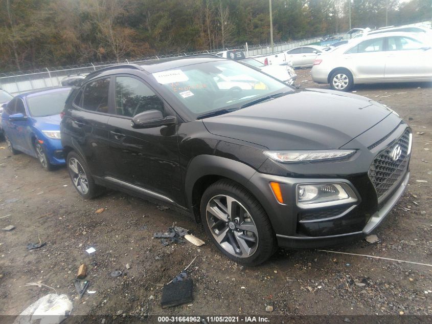 2021 HYUNDAI KONA LIMITED KM8K33A57MU660638