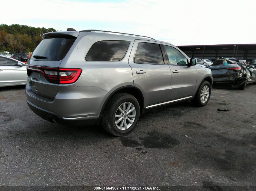 2015 DODGE DURANGO SXT 1C4RDJAG0FC795667