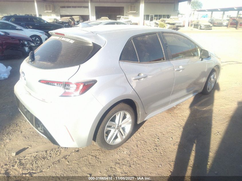 2021 TOYOTA COROLLA HATCHBACK SE JTNB4MBE8M3121209