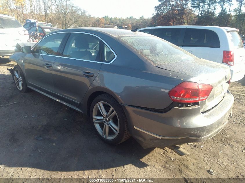 2015 VOLKSWAGEN PASSAT 1.8T SE W/SUNROOF & NAV 1VWBT7A35FC033159