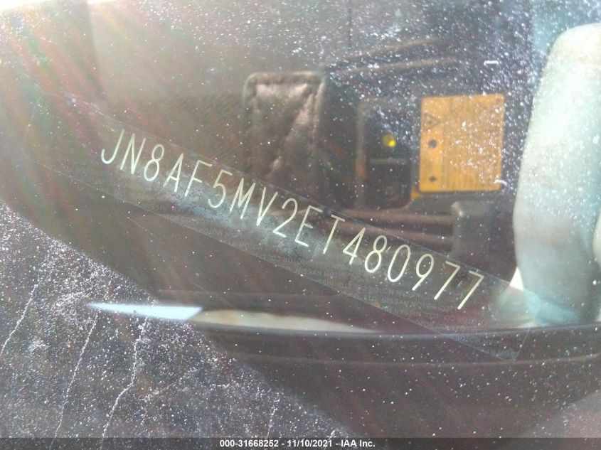 2014 NISSAN JUKE S JN8AF5MV2ET480977