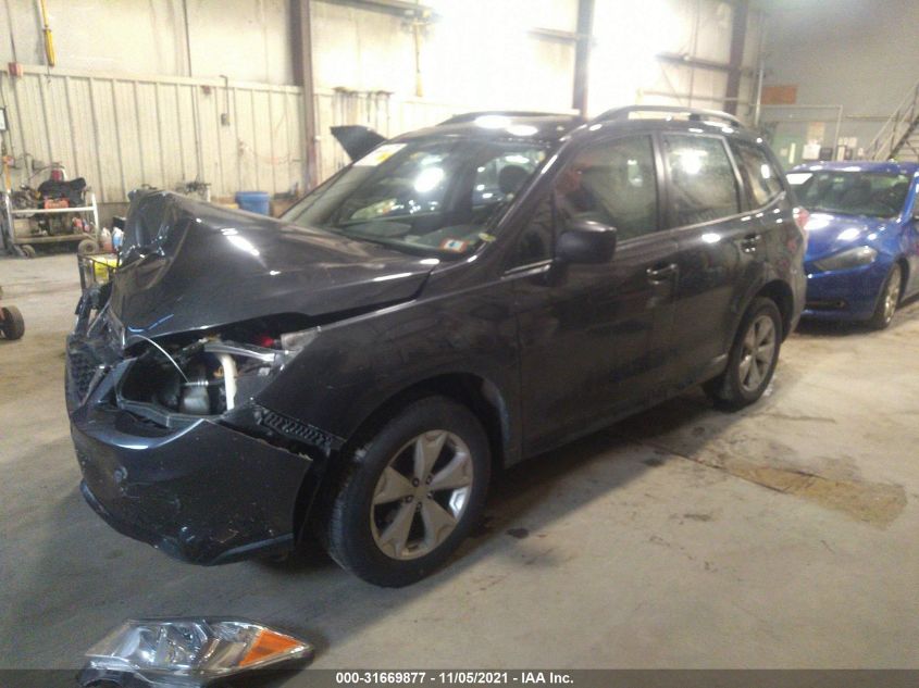 2016 SUBARU FORESTER 2.5I JF2SJABC0GH486986