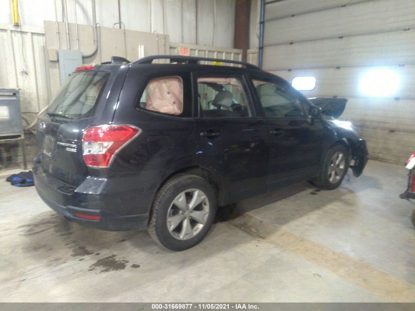 2016 SUBARU FORESTER 2.5I JF2SJABC0GH486986