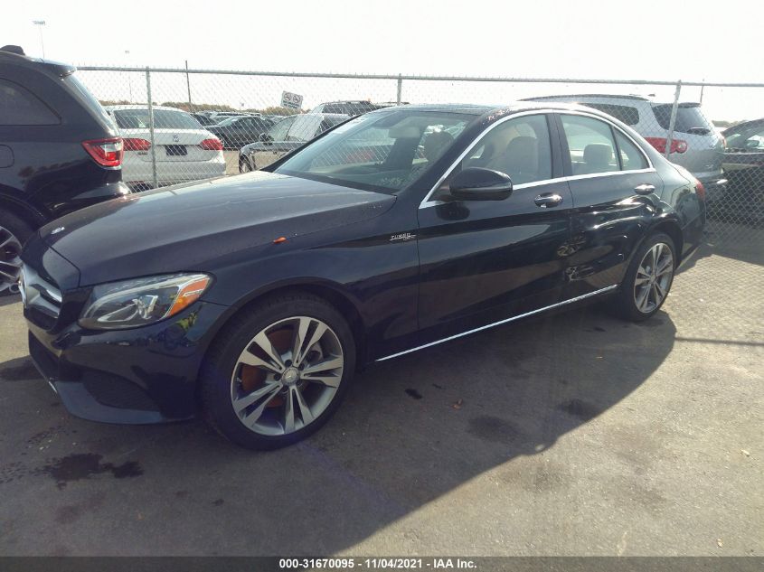 2016 MERCEDES-BENZ C-CLASS C 300 WDDWF4KB1GR172256