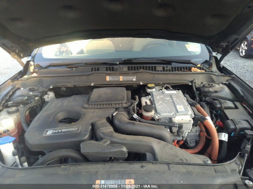 2016 FORD FUSION SE HYBRID 3FA6P0LU9GR264791