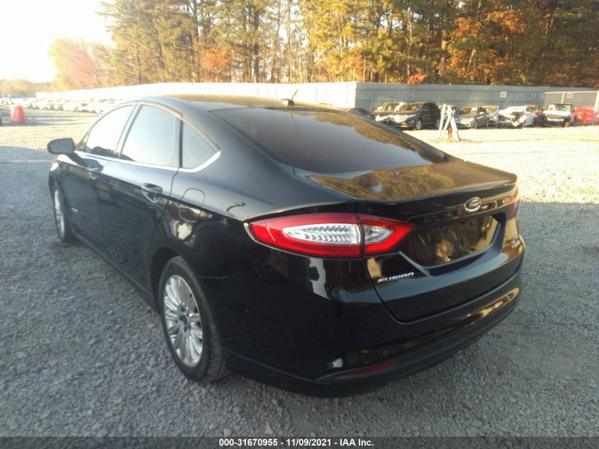 2016 FORD FUSION SE HYBRID 3FA6P0LU9GR264791