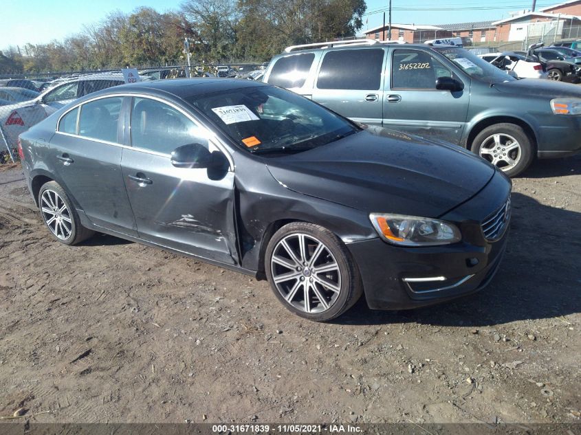 2014 VOLVO S60 T5 YV1612FS4E2281107