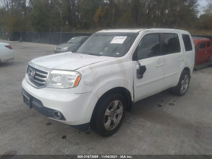 2013 HONDA PILOT EX-L 5FNYF4H5XDB047102