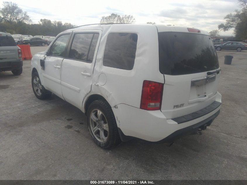 2013 HONDA PILOT EX-L 5FNYF4H5XDB047102