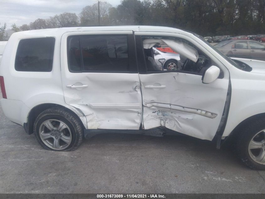 2013 HONDA PILOT EX-L 5FNYF4H5XDB047102