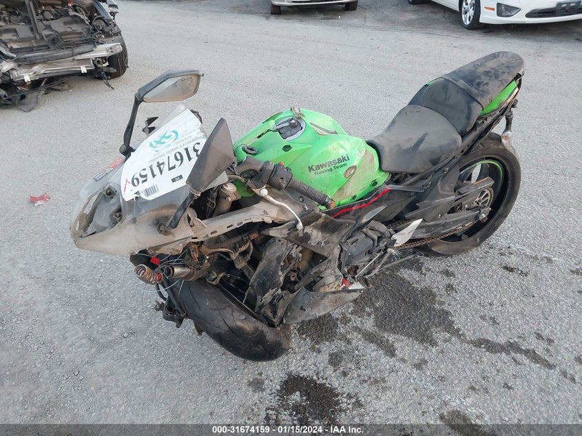 VIN ML5EXEM11NDA49576 2022 KAWASAKI EX650