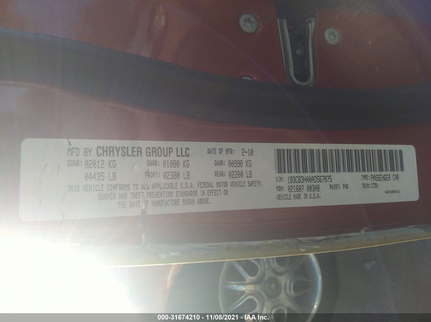 Dodge Caliber 2010