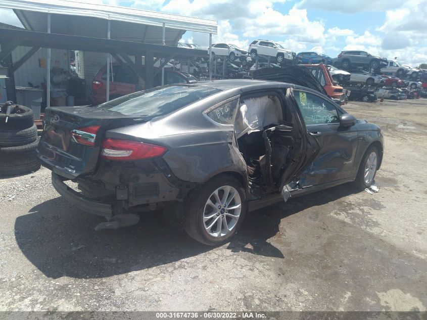 2019 FORD FUSION HYBRID SE 3FA6P0LU5KR127887