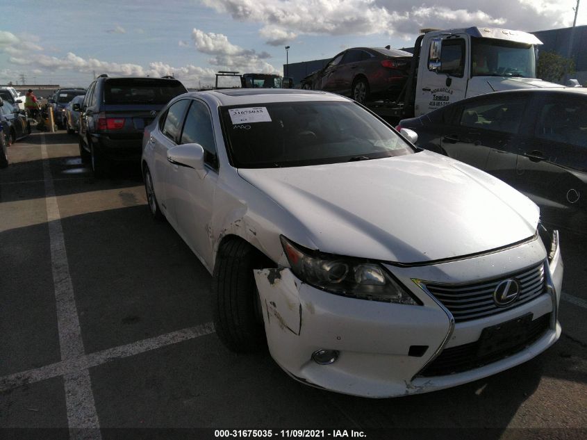 2013 LEXUS ES 300H HYBRID JTHBW1GG9D2014861