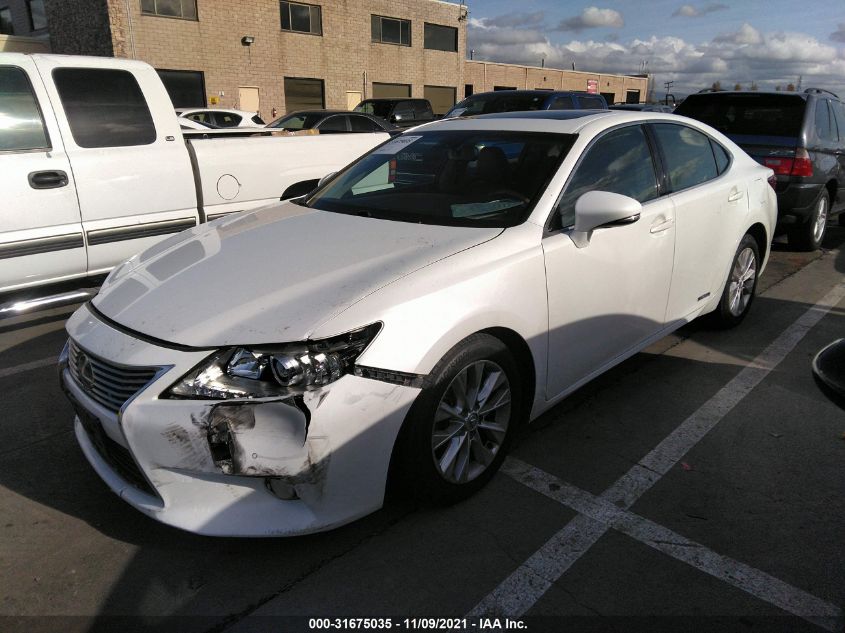 2013 LEXUS ES 300H HYBRID JTHBW1GG9D2014861