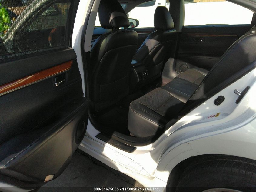 2013 LEXUS ES 300H HYBRID JTHBW1GG9D2014861