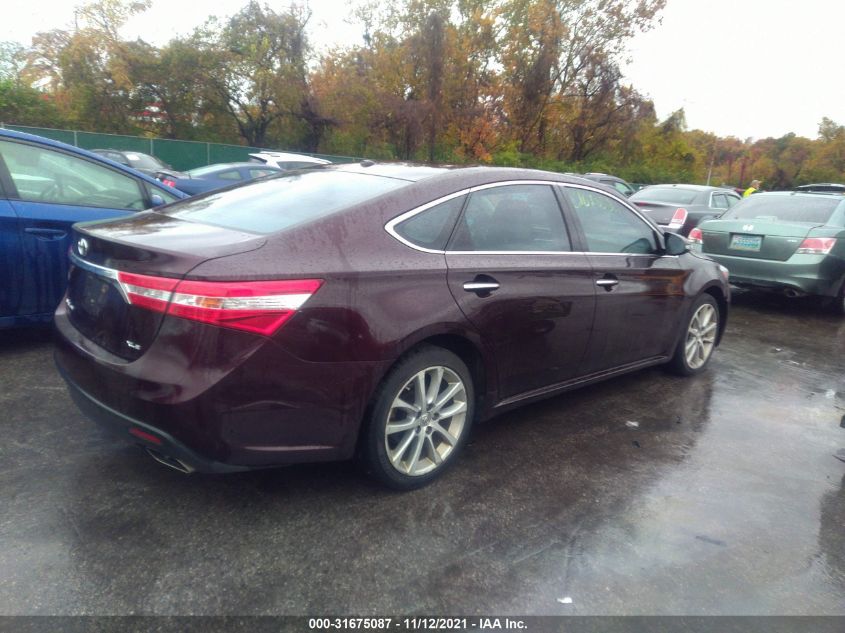 2014 TOYOTA AVALON LIMITED 4T1BK1EBXEU099036