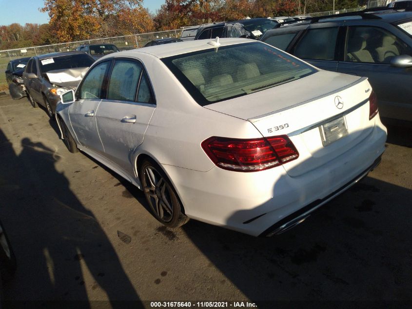 2014 MERCEDES-BENZ E-CLASS E 350 WDDHF8JB0EB005409