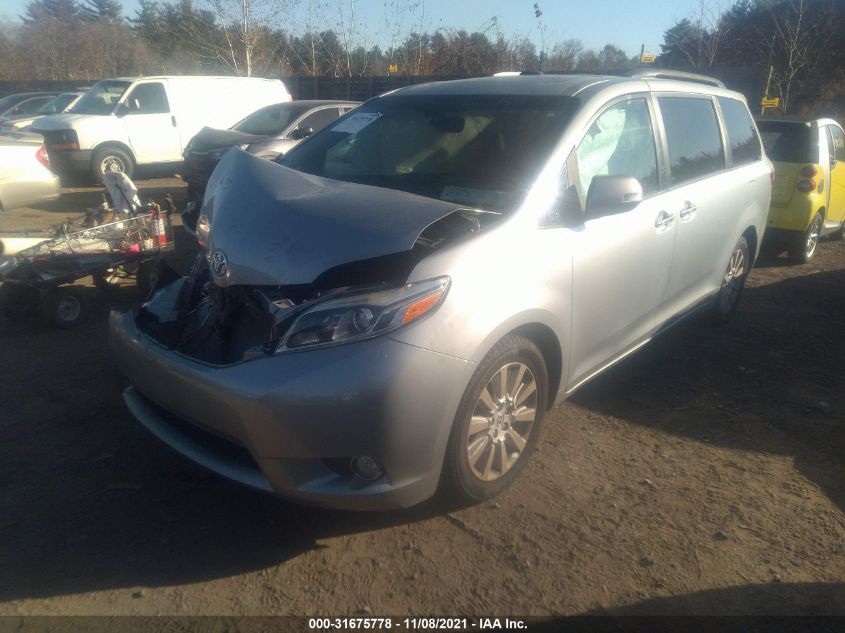 2015 TOYOTA SIENNA LTD/XLE/XLE PREMIUM 5TDDK3DC3FS112833