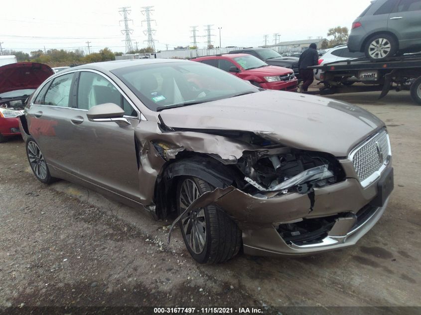 2019 LINCOLN MKZ RESERVE II 3LN6L5F92KR605592