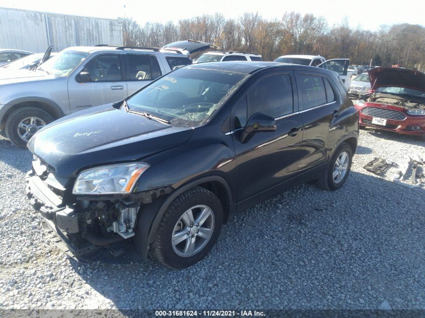 2016 CHEVROLET TRAX LT KL7CJLSB6GB542502