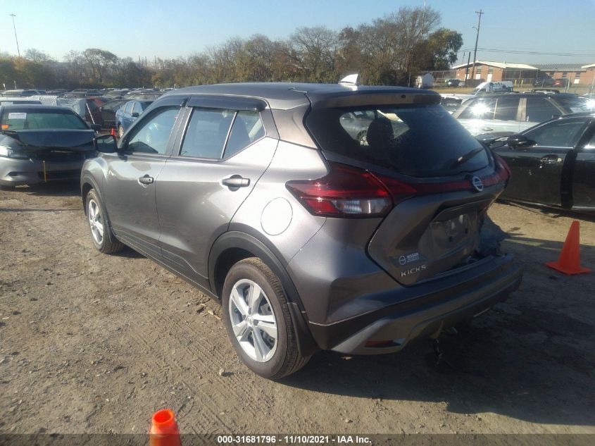 2021 NISSAN KICKS S 3N1CP5BV1ML516524