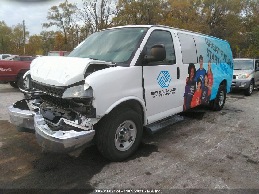 2014 CHEVROLET EXPRESS PASSENGER LT 1GBZG1FA7E1192404