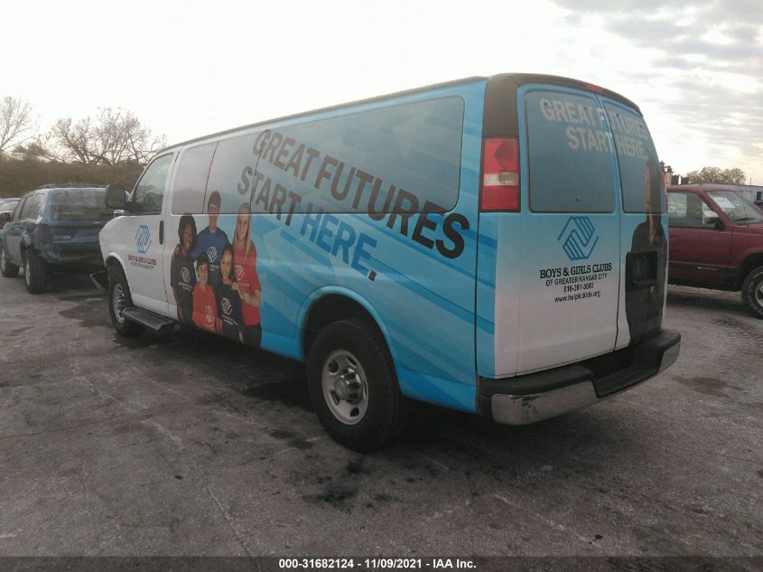 2014 CHEVROLET EXPRESS PASSENGER LT 1GBZG1FA7E1192404