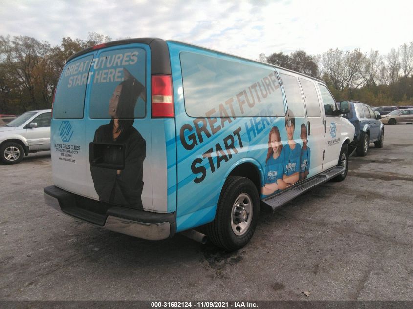 2014 CHEVROLET EXPRESS PASSENGER LT 1GBZG1FA7E1192404
