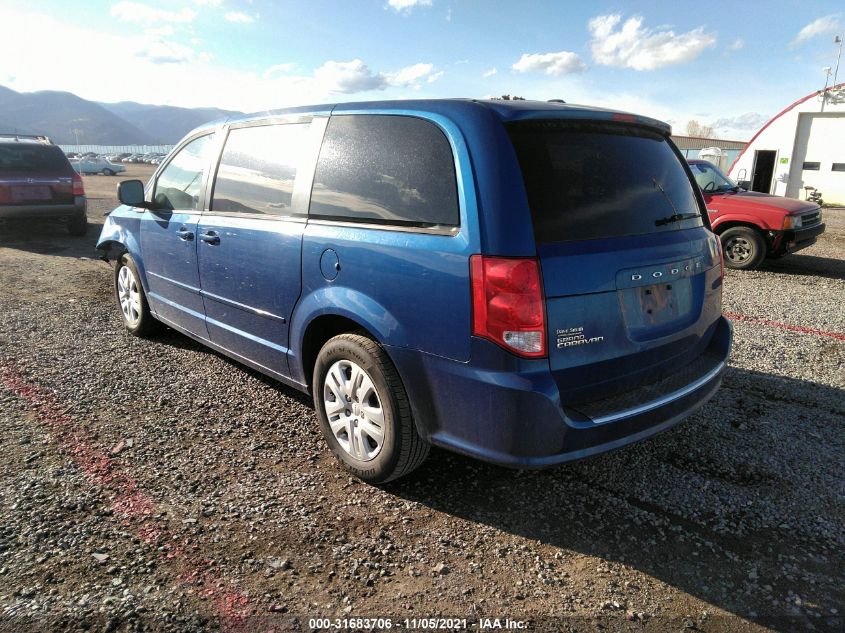 2013 DODGE GRAND CARAVAN SE 2C4RDGBG5DR799381