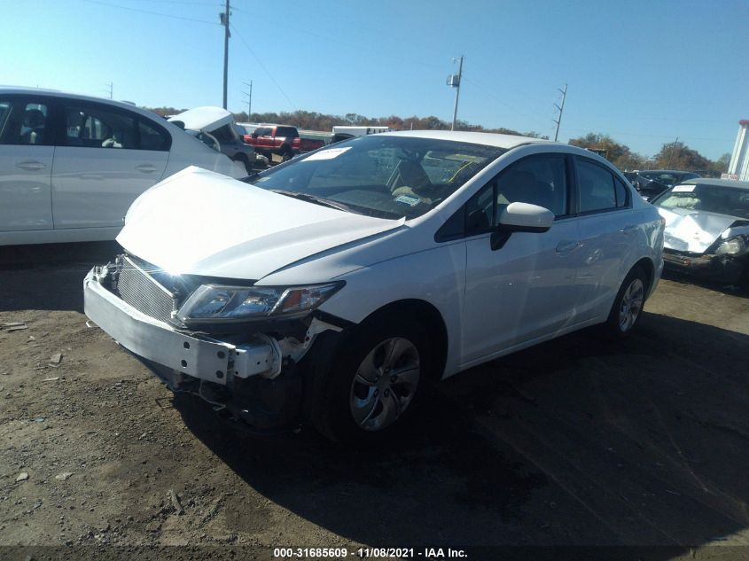 2015 HONDA CIVIC LX - 19XFB2F58FE702036