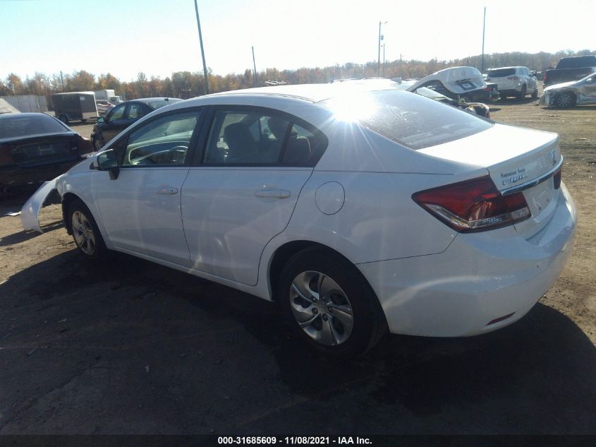 2015 HONDA CIVIC LX - 19XFB2F58FE702036