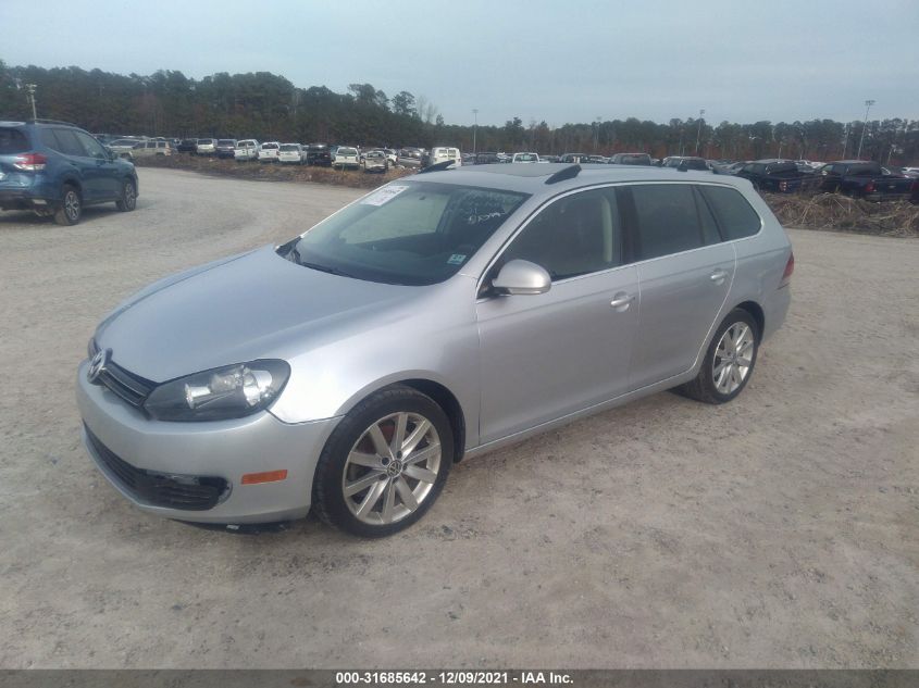 2014 VOLKSWAGEN JETTA SPORTWAGEN TDI W/SUNROOF 3VWPL7AJ8EM623759