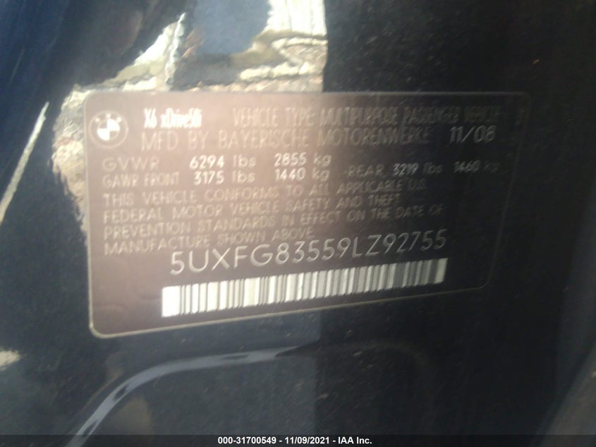 BMW X6 2009