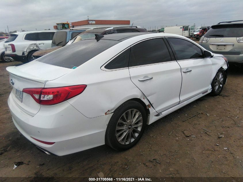 2016 HYUNDAI SONATA 2.4L SE 5NPE24AF5GH287892