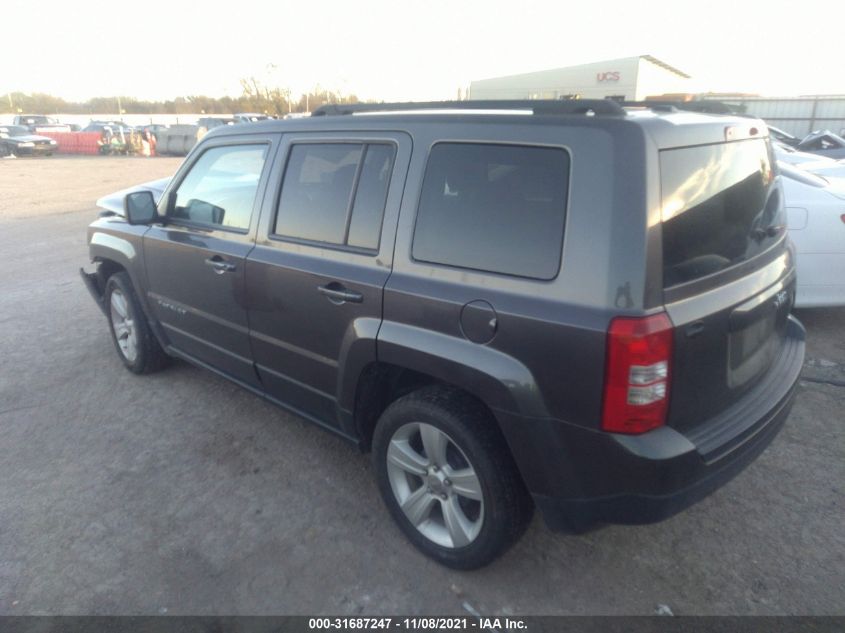 2017 JEEP PATRIOT LATITUDE 1C4NJPFB6HD182814