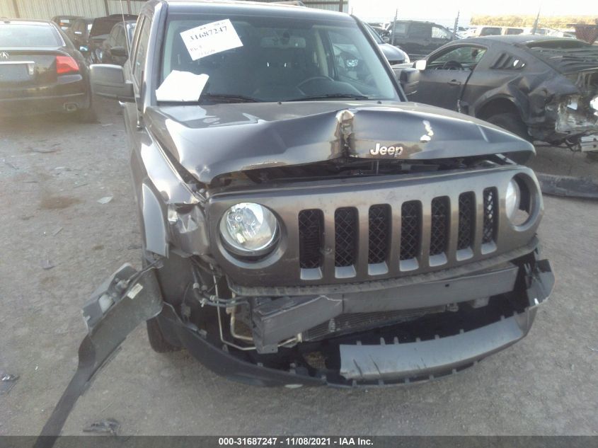 2017 JEEP PATRIOT LATITUDE 1C4NJPFB6HD182814