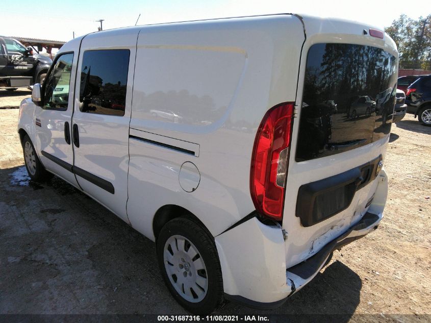 2015 RAM PROMASTER CITY CARGO VAN TRADESMAN SLT ZFBERFBTXF6A65391
